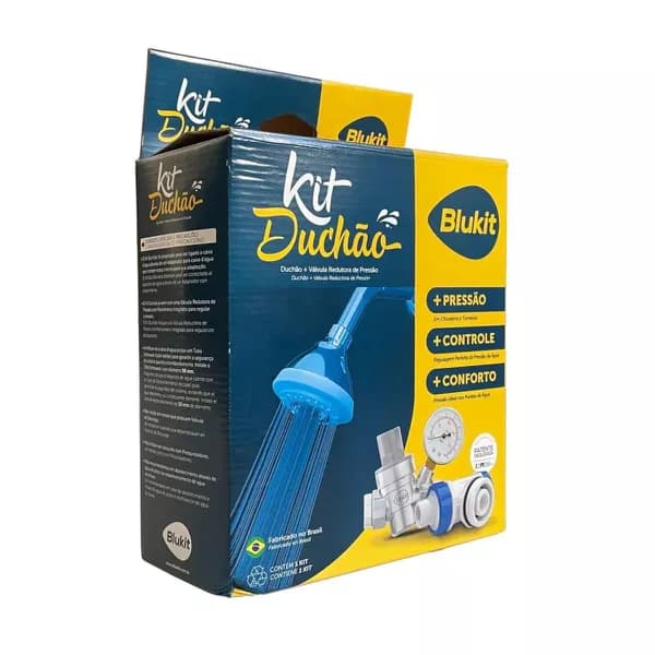 KIT VÁLVULA REDUTORA DE PRESSÃO COM DUCHÃO - 2