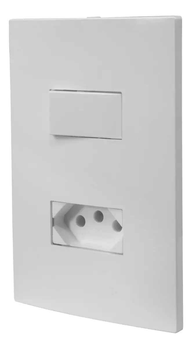 CONJUNTO ELÉTRICO 1 INTERRUPTOR + 1 TOMADA 10A - 2