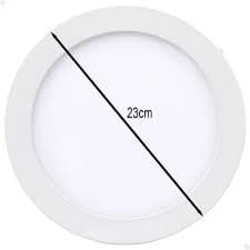 PLAFON LED SOBREPOR 18W REDONDO 23CM BIVOLT - 2