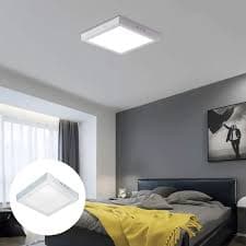 PLAFON LED SOBREPOR 24W QUADRADO 30X30CM BIVOLT - 1