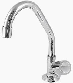 TORNEIRA BANCADA BICA MÓVEL CURTA