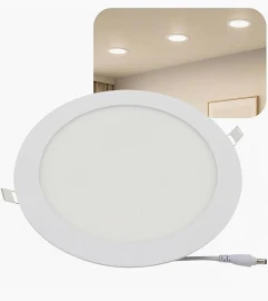 PLAFON LED EMBUTIR 18W REDONDO 22CM BIVOLT - 1